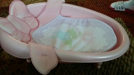 Babies princess bath tub