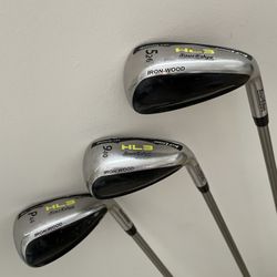 Tour Edge HL3 hybrid Iron-Wood Set (5, 9, PW) Golf Clubs