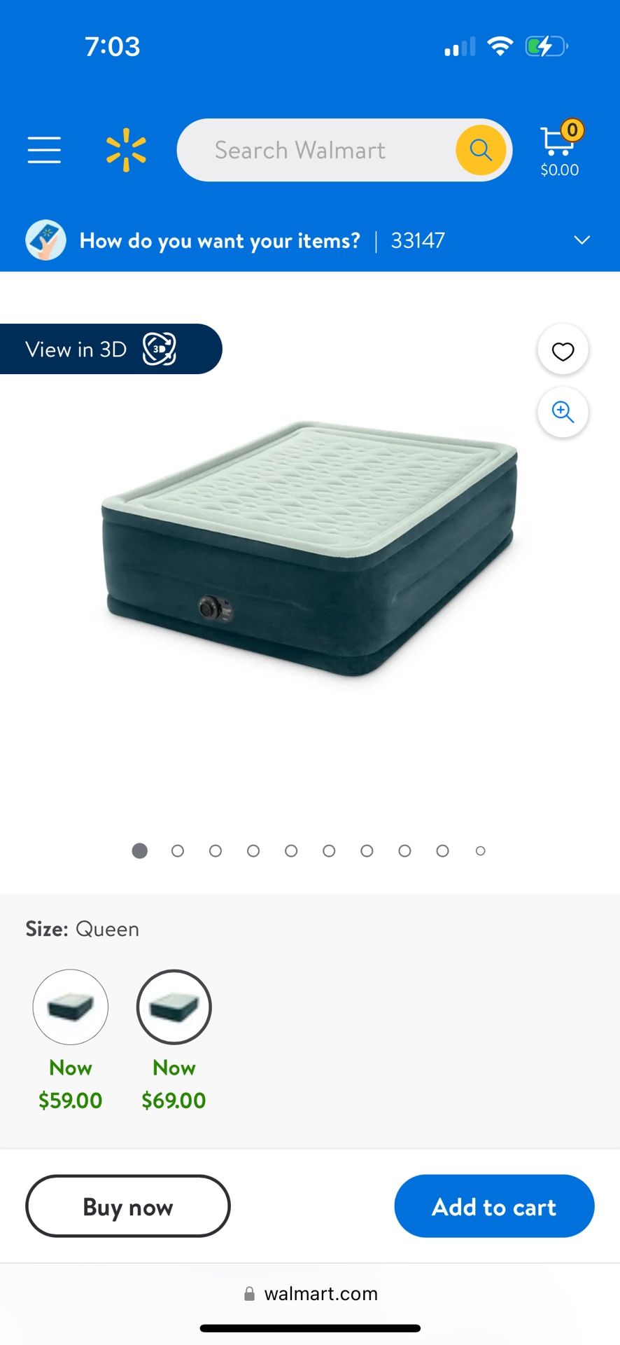 inflatable queen inter mattress