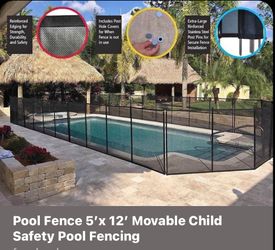 Pool Fence 5’ X 12’