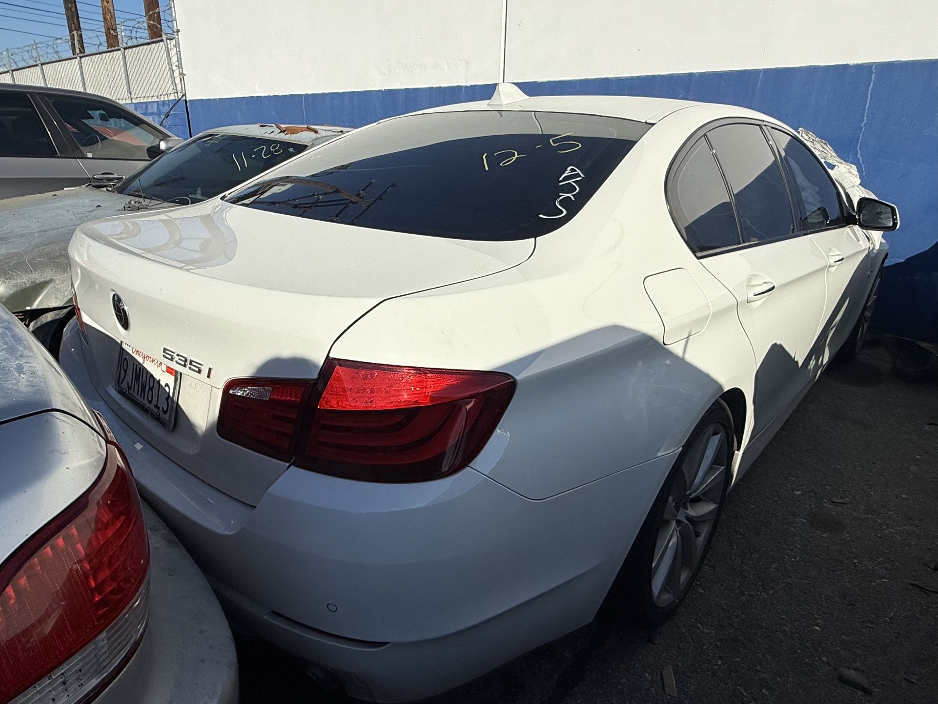 2012 F10 BMW 535i N55 PART OUT