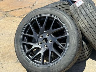 FREE DELIVERY 18” OEM Tesla Model 3 wheels Photon Rims Hankook 235/45/18 90% Tread 5x4.5 W SENSORS