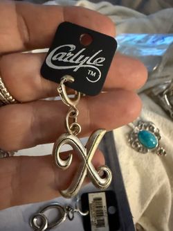 Carlyle Silver Letter X Initial Charm