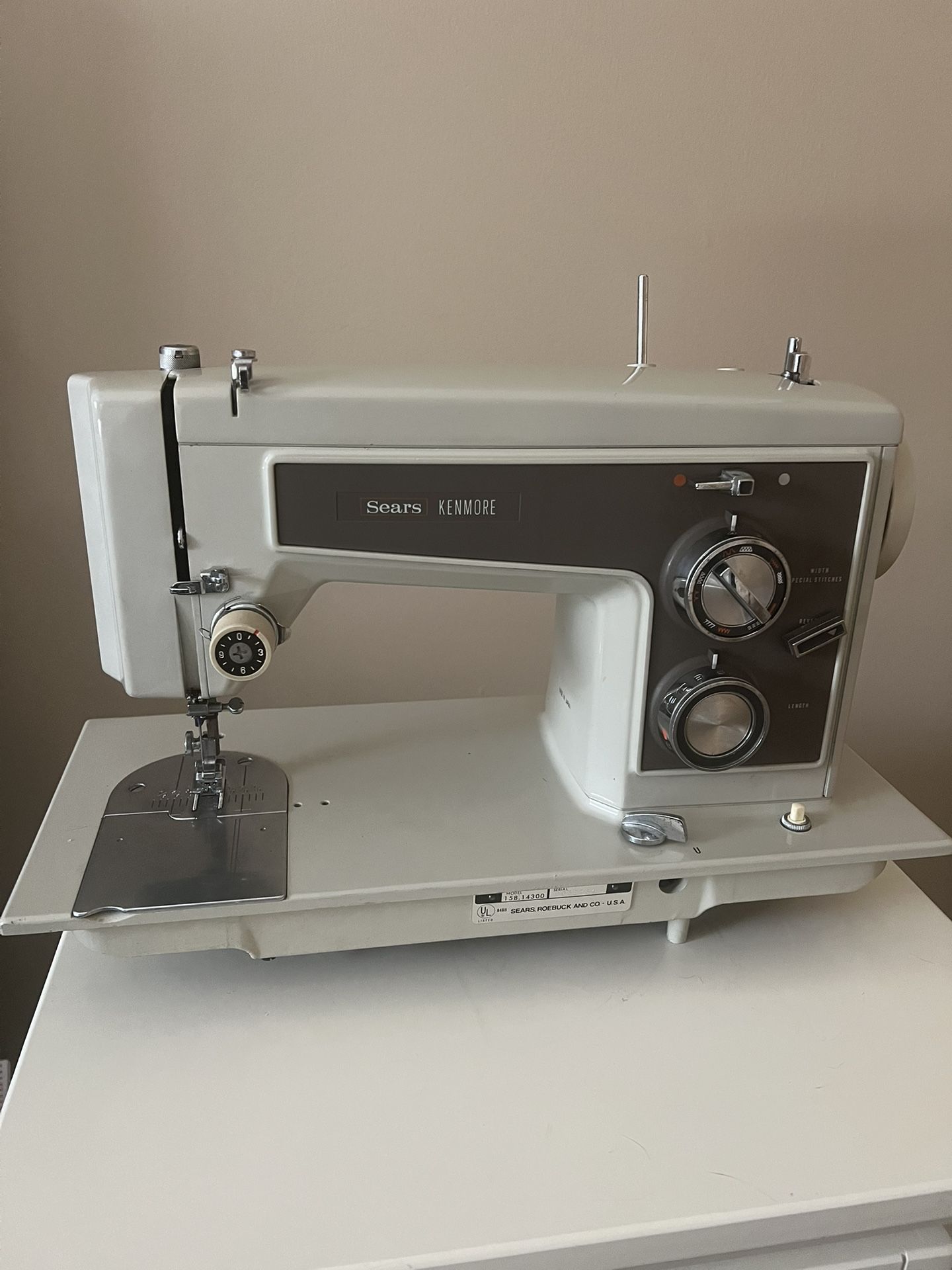 Sears Kenmore Sewing Machine. Vintage