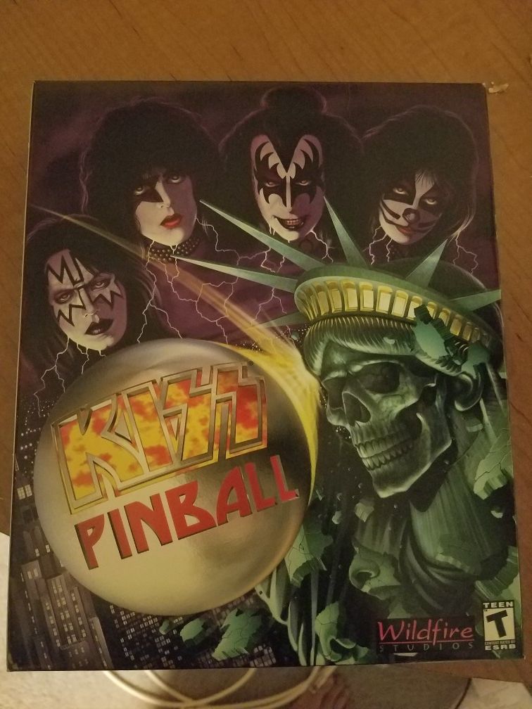 Kiss Video Pinball Computer Game BRAND NEW SEALED