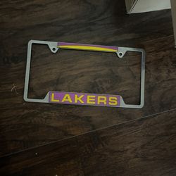 Lakers License Plate