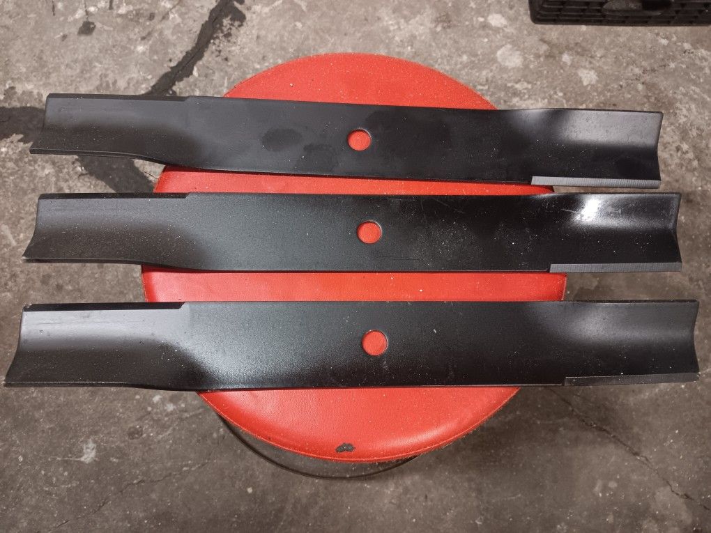 New Mower Blades