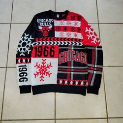 Mens Vintage Chicago Bulls Sweater