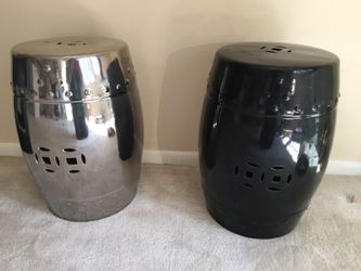 Ceramic stools