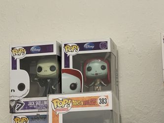 Jack Skellington And Sally Funko Pops