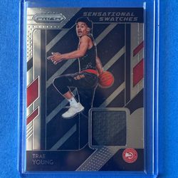 2018-19 Prizm Sensational Swatches Trae Young