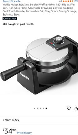 Waffle maker New  180  flip waffle iron