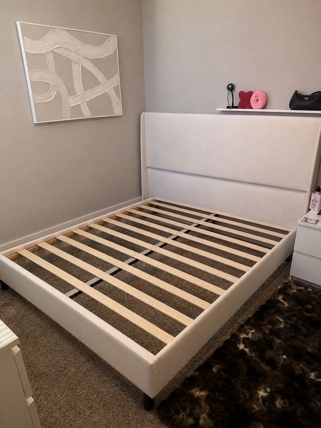 King bed frame