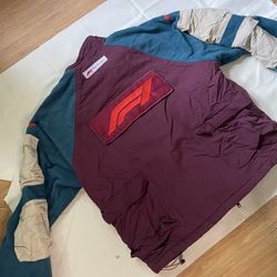 Formula 1 x PacSun Racing Jacket – XL – Rare Colorblock Design 🔥 