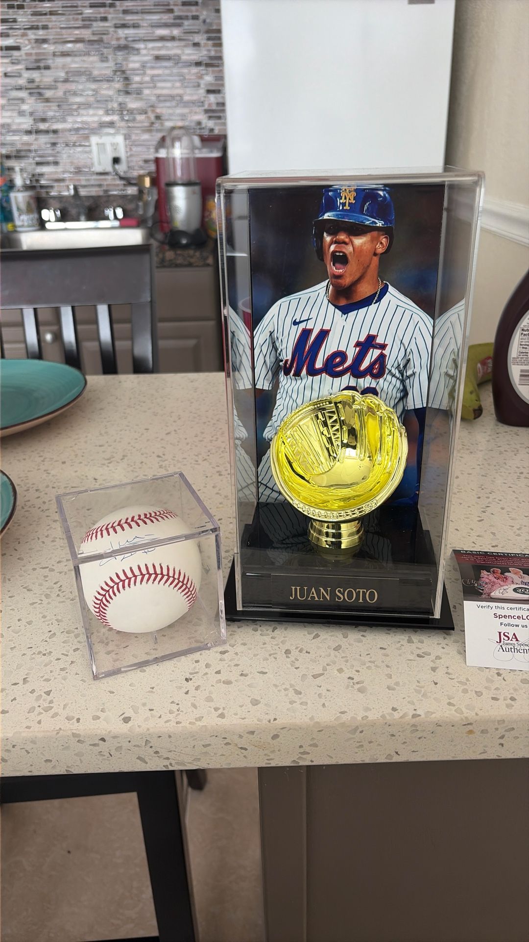 Juan soto signed Baseball