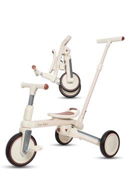 Toddler 5-in-1 Folding Convertible Tricycle NEW IN BOX