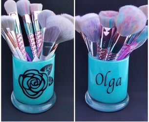 Customized makeup Brush Holders and more