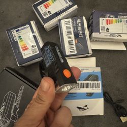 Bike Headlight Front Light Set, Rechargeable Bike Lights, Ultra Bright Bicycle Lights for Night Riding, Durable Waterproof, Road Mountain Bike Accesso