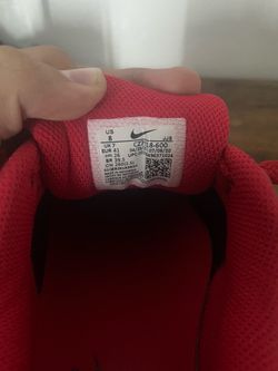 Nike Sneakers US Size 8 Red
