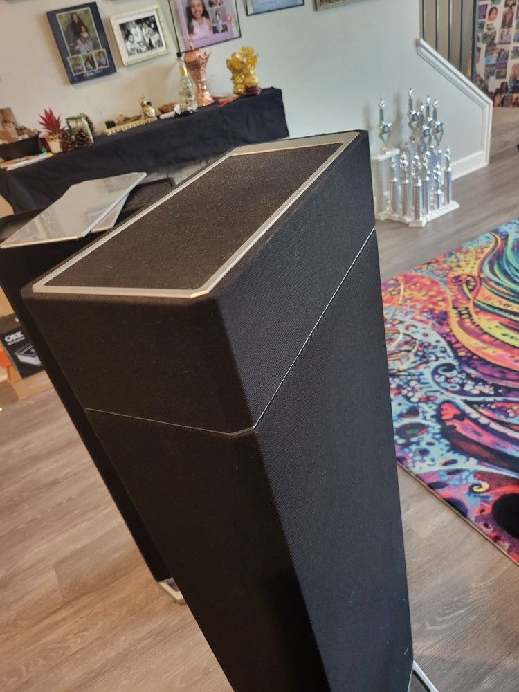 Home Theater Towers With Dolby Atmos And Built In Subwoofers