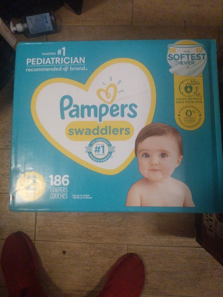 Size 2 Pampers 186