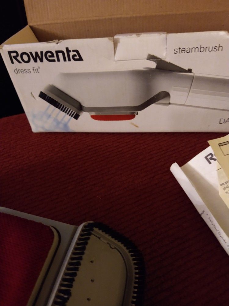 Rowenta Steam Brush, Lint remover,and Creaser