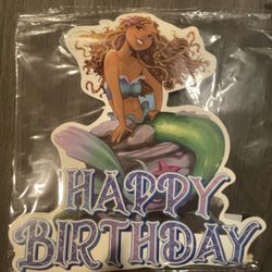 Little Mermaid Alive Birthday Supplies