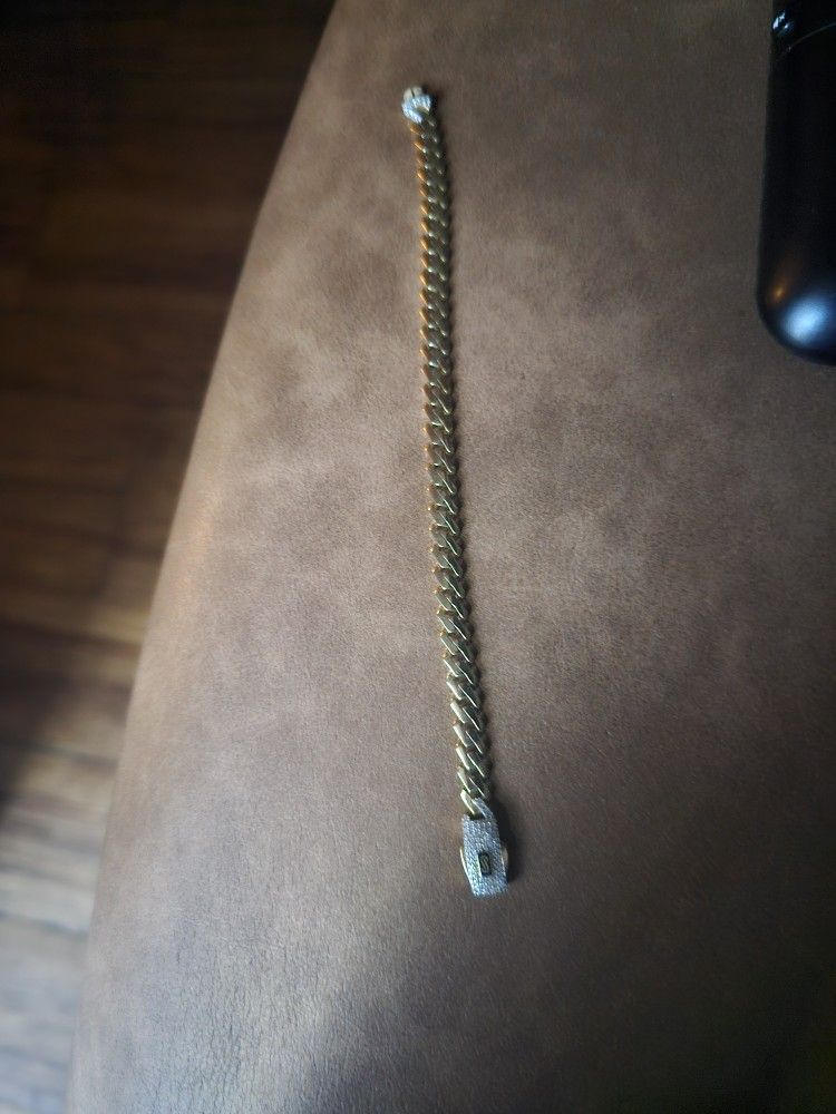 Cadena Monaco 10k 6.5mm