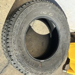 (1) ONE ONLY - Bridgestone Dueler AT Tire Lt275/70r18 99% 10 PLY 