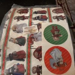 Vintage Cabbage, Patch Kids Christmas Wrapping Paper