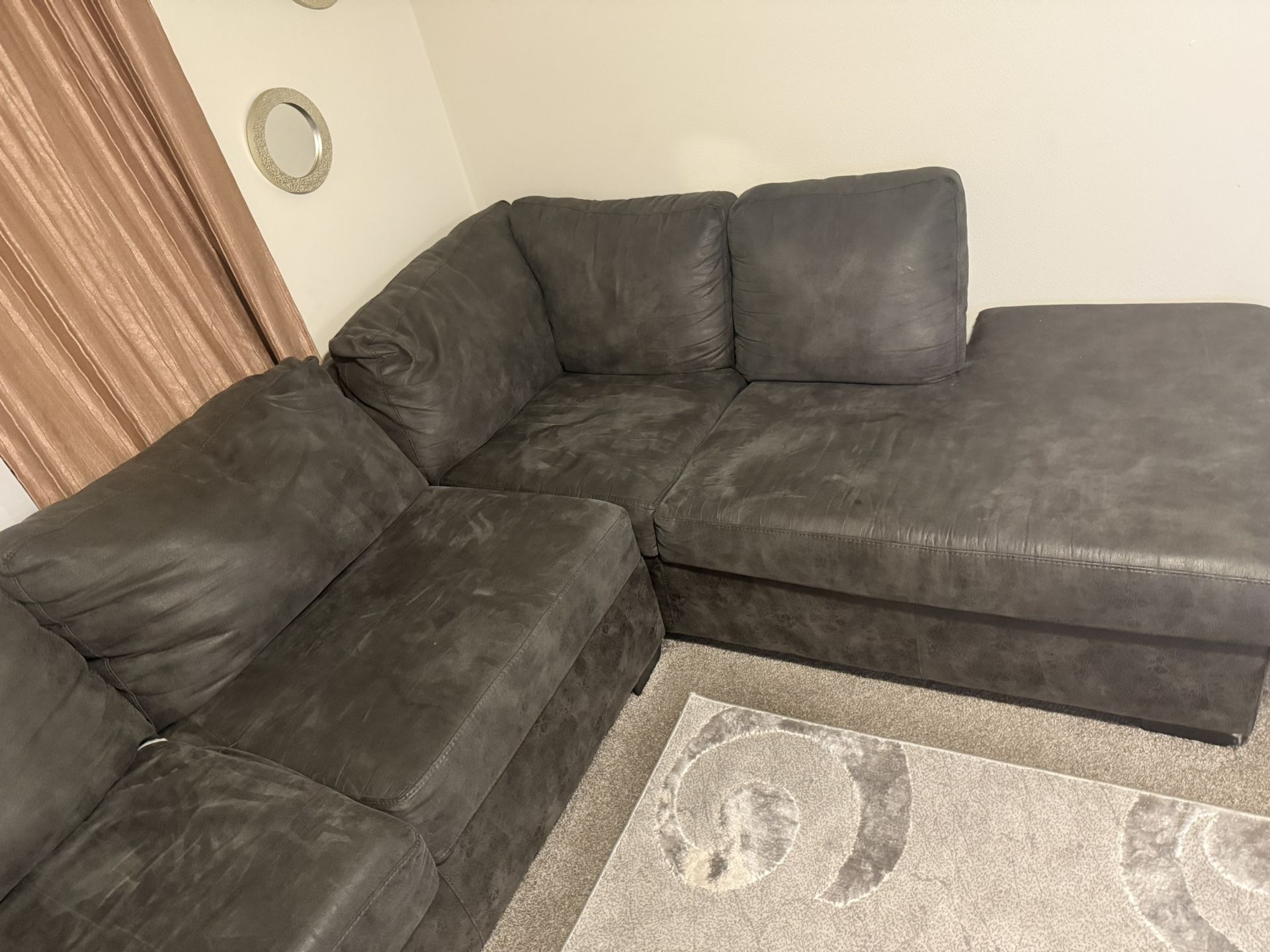 Charcoal Sectional Sofa