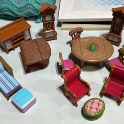 Fisher Price Miniature Doll House Furniture  