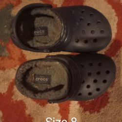 Size 8 Toddler Crocs 