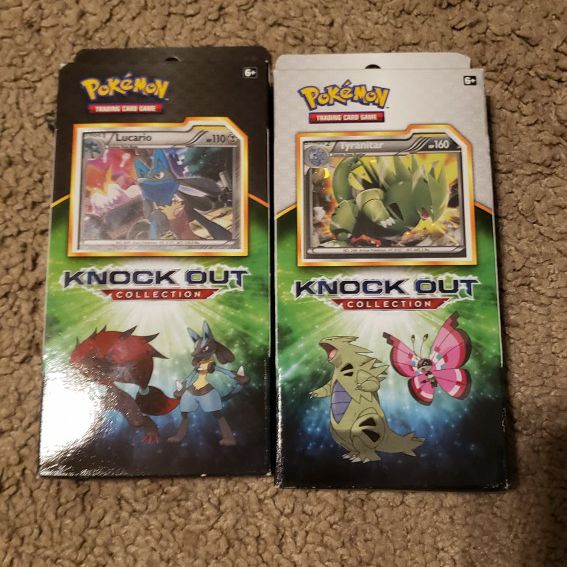 2 x Pokemon Knockout Collection (Includes XY Ancient Origins Pack Inside)
