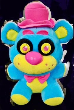 FNAF Freddy Fazbear Neon Plush Toy