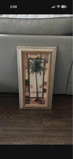 Palm tree art