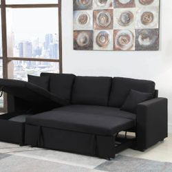 Black Sofa Bed Couch 🛋️ Brand New In Box 📦 