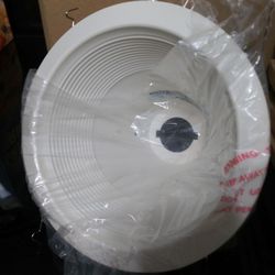 Baffle 6 in. White Recessed Trim Low Glare 6-Pack NEW
