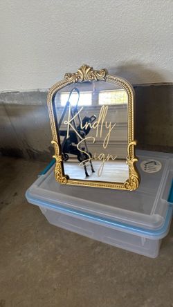 Sign for party