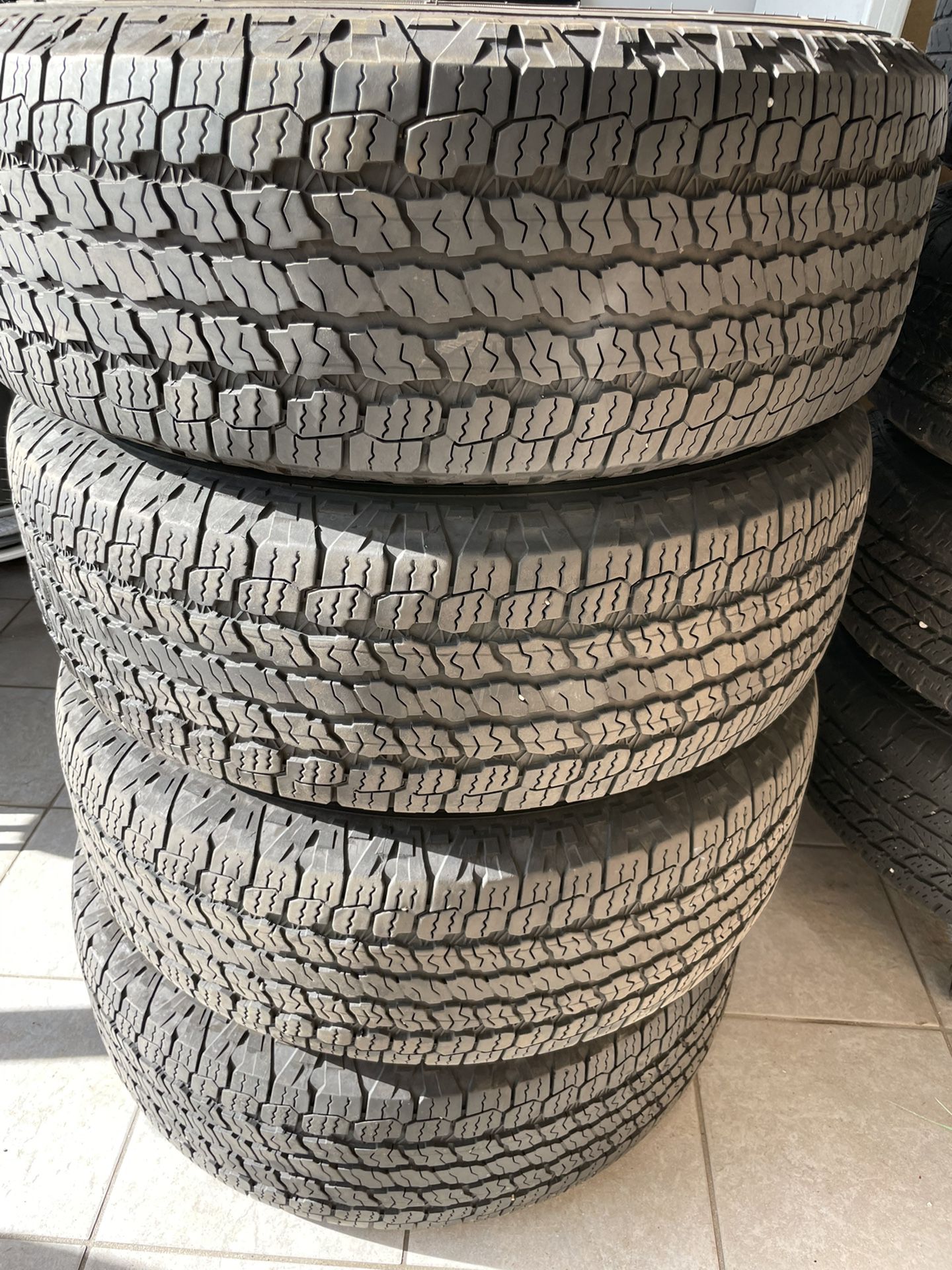 Goodyear Wrangler All Terrain Adventure 265/70R16 Tires Set Of 4 for Sale  in Akron, OH - OfferUp