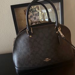 EUC Coach hand bag . Cross body bag