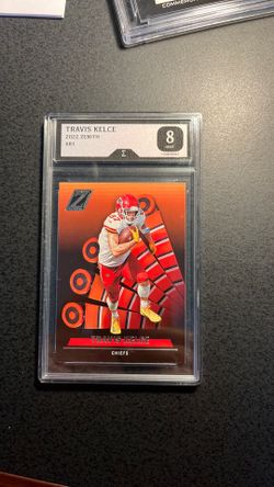 Travis Kelce 2022 Zenith Graded Card
