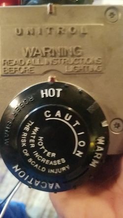 Whirlpool water heater thermostat
