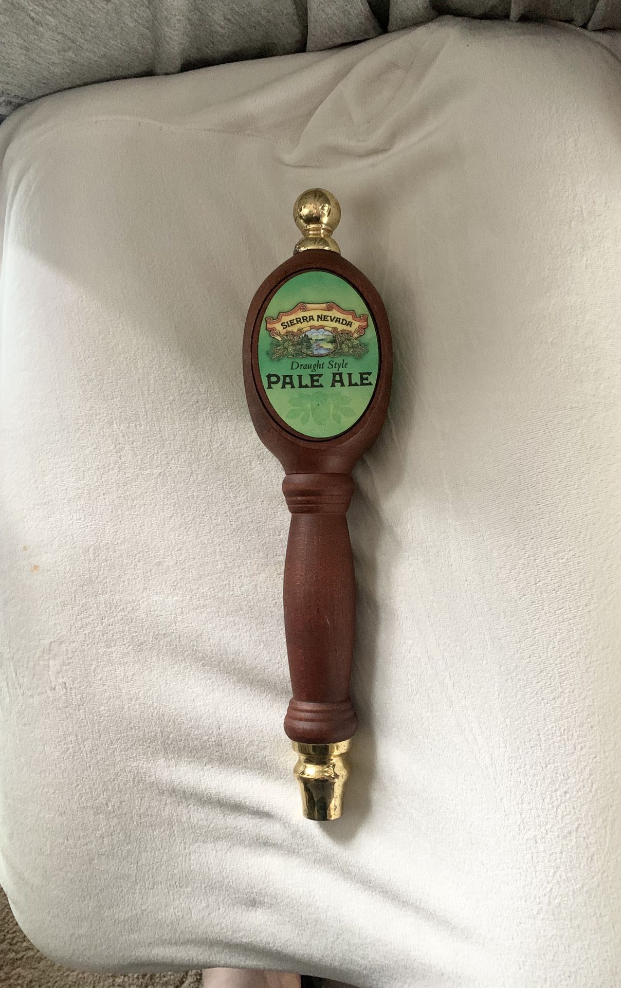 Sierra Nevada Pale Ale Beer Tap Handle Rare Vintage 3-Sided Beer Tap Handles