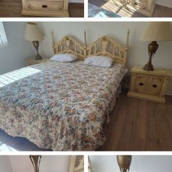 PRICE IS NEGOTIABLE / DELIVERY FOR EXTRA FEE ✨ MOVING SALE – 6-Piece King Bedroom Set