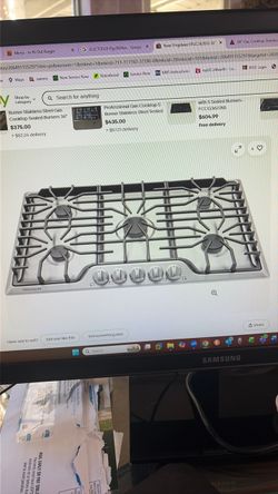 Frigidaire FFGC3626SS 36’ stovetop