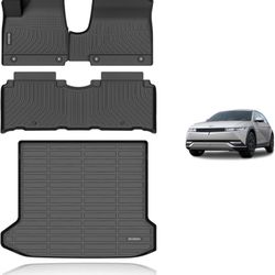 All Weather Floor Mats & Cargo Liner Full Set Custom for 2022-2024 Hyundai Ioniq 5