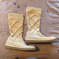 UGG Classic Argyle Knit Boot Size 7