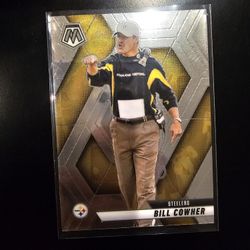 BILL COWHER STEELERS MOSAIC PANINI NFL SPORTS CARD!