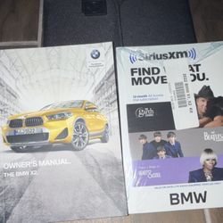 Owner’s Manual Set 22 BMW X2